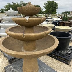 Concrete Statuary And Water Fountains 
