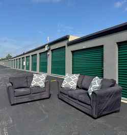 Black Couches