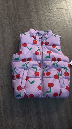 lavender Old Navy  Frost Free puffer vest