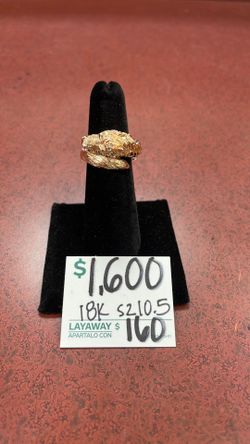 Men’s Horse 18k Ring