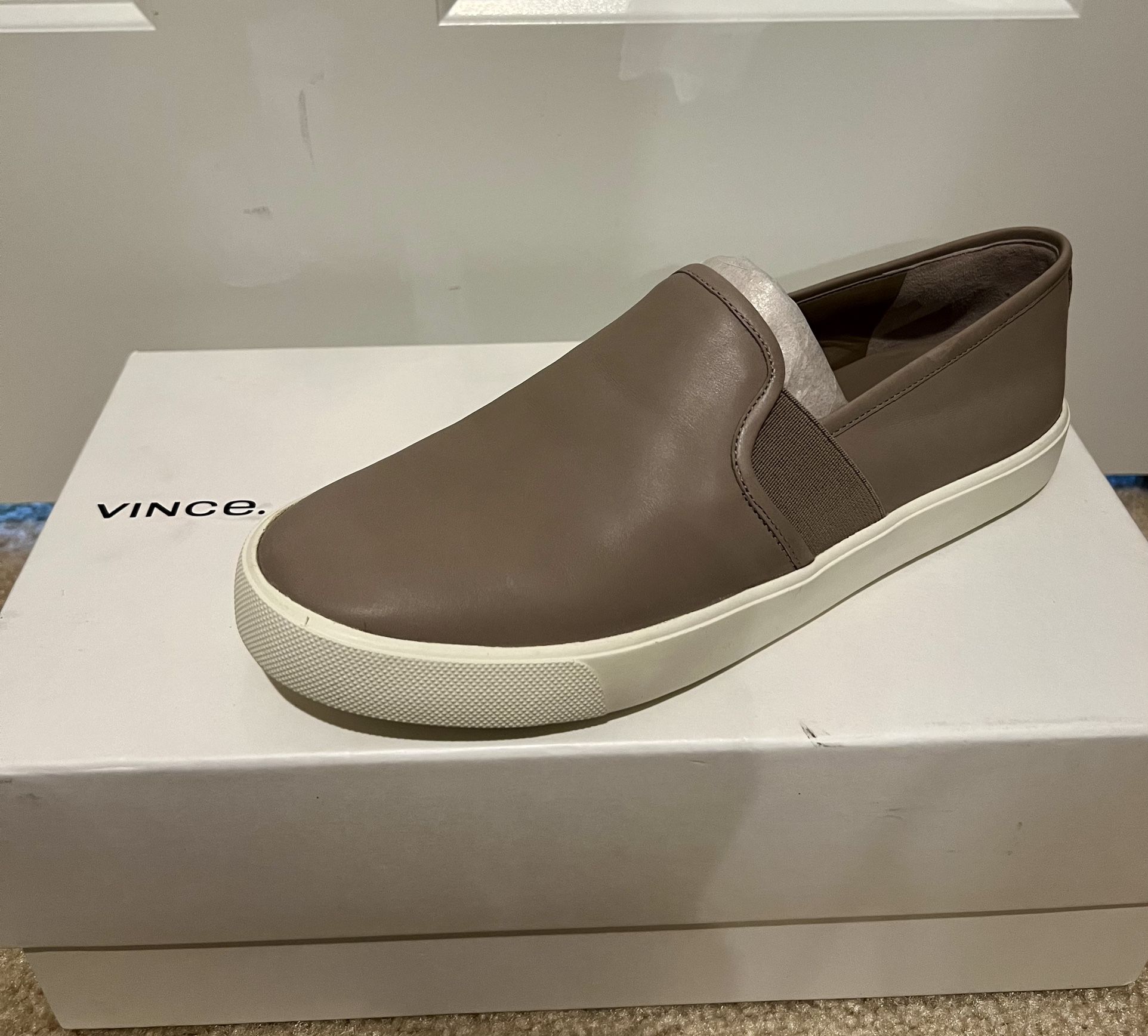 Vince Preston Woodsmoke Slip On Sneakers 6.5