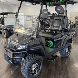 New Lifted Lithium Golf Cart