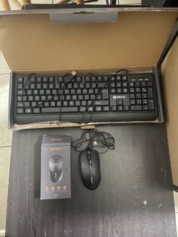 Keyboard and mouse