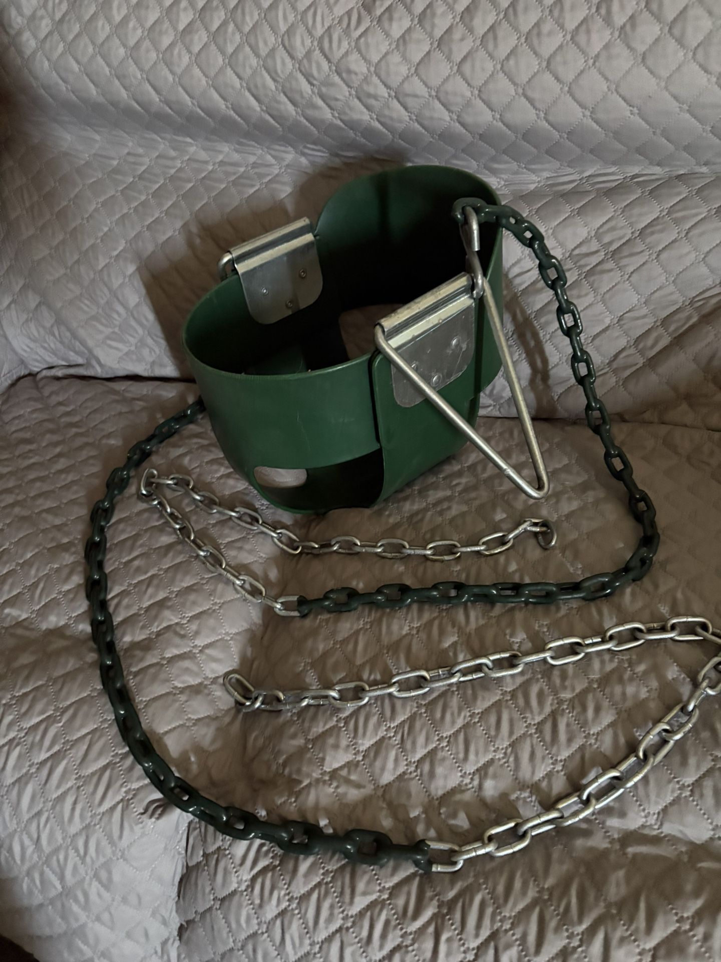 Toddler Swing With Coated Chains