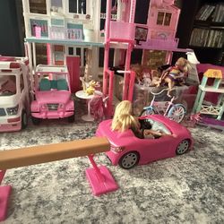Barbie Dream house , Barbie’s , Cars And Accessories 
