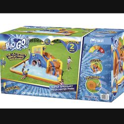 Super Speedway Inflatable Mega Water Park H2OGO!!!!