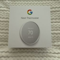Brand New Google Nest Thermostat - Smart Wi-Fi - [Color, e.g., Snow]