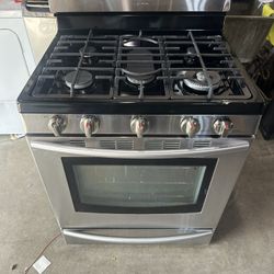 Samsung stove 5 natural gas burners