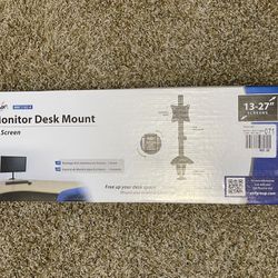 *NEW* 13-27" Monitor Desk Mount