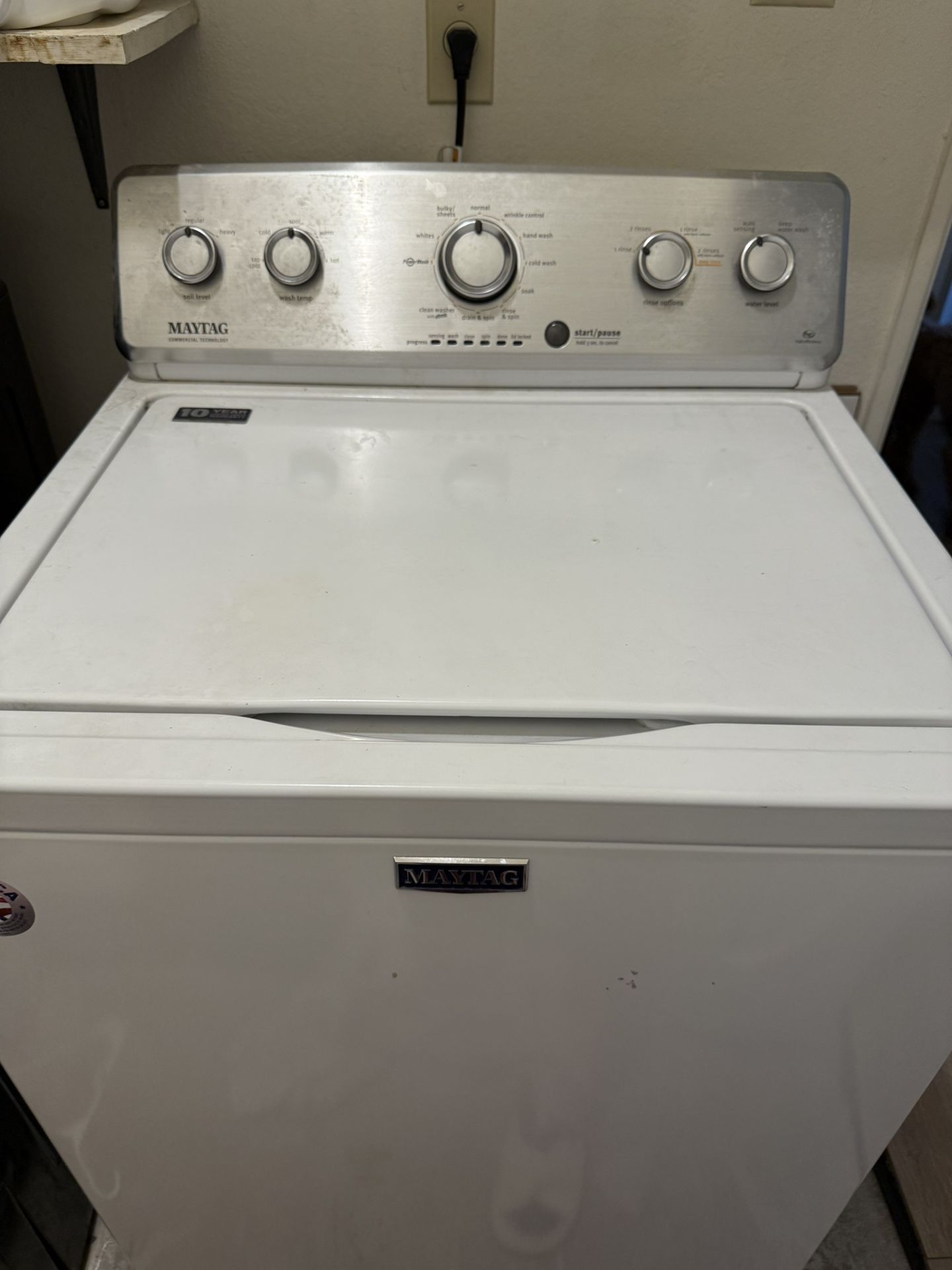 Maytag HE washing machine
