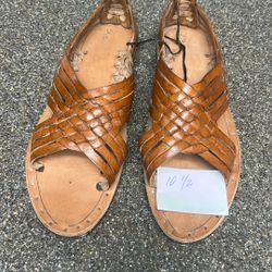 Men’s Huaraches 10 1/2 NEW Leather 