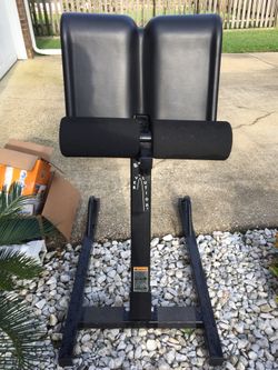 Exercise back machine