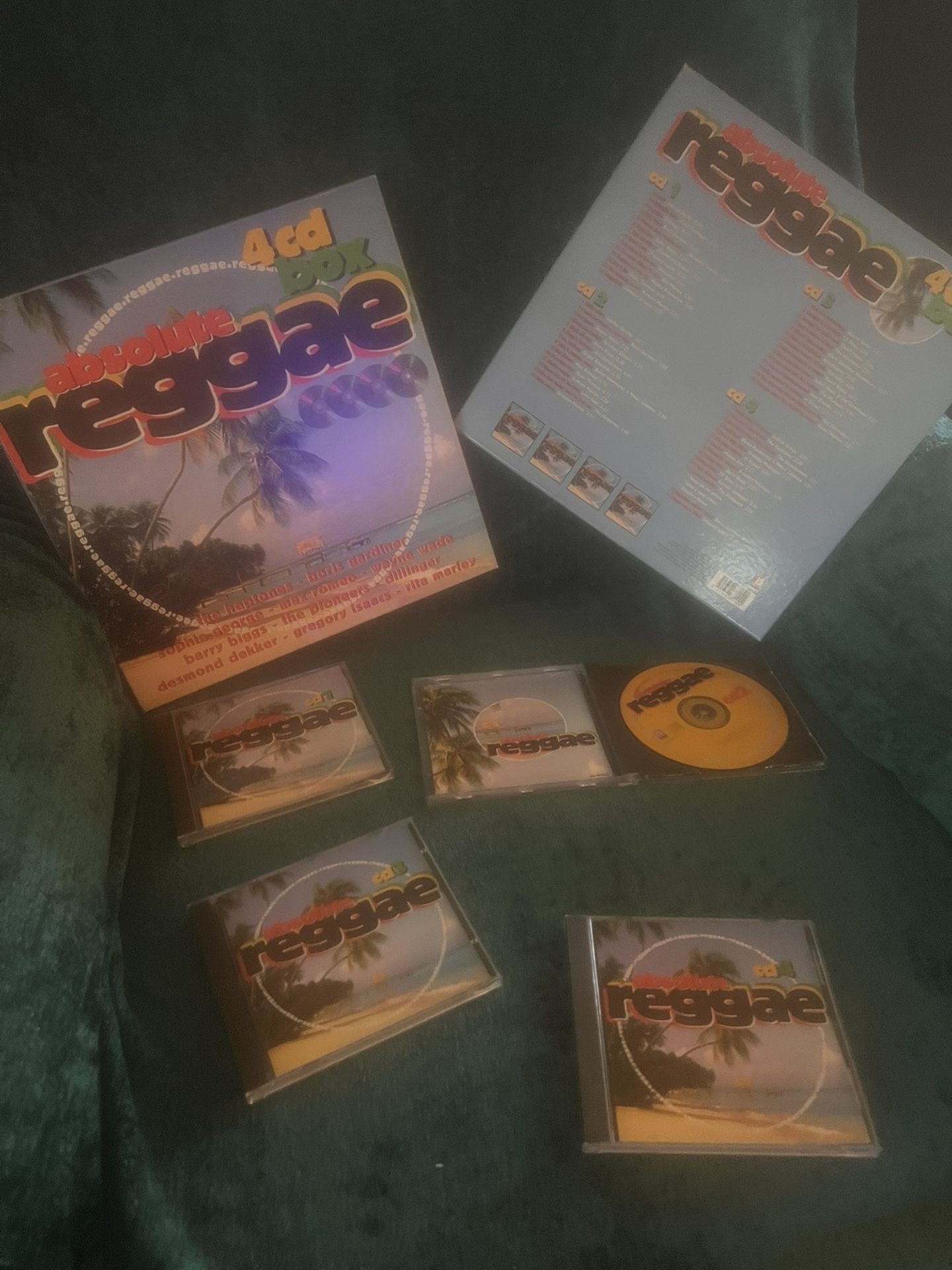 Reggae 4 CD Music Set