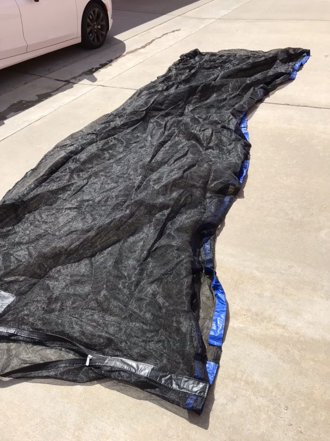Sports Power 168in length (14ft trampoline) 72 x 28 trampoline safety net