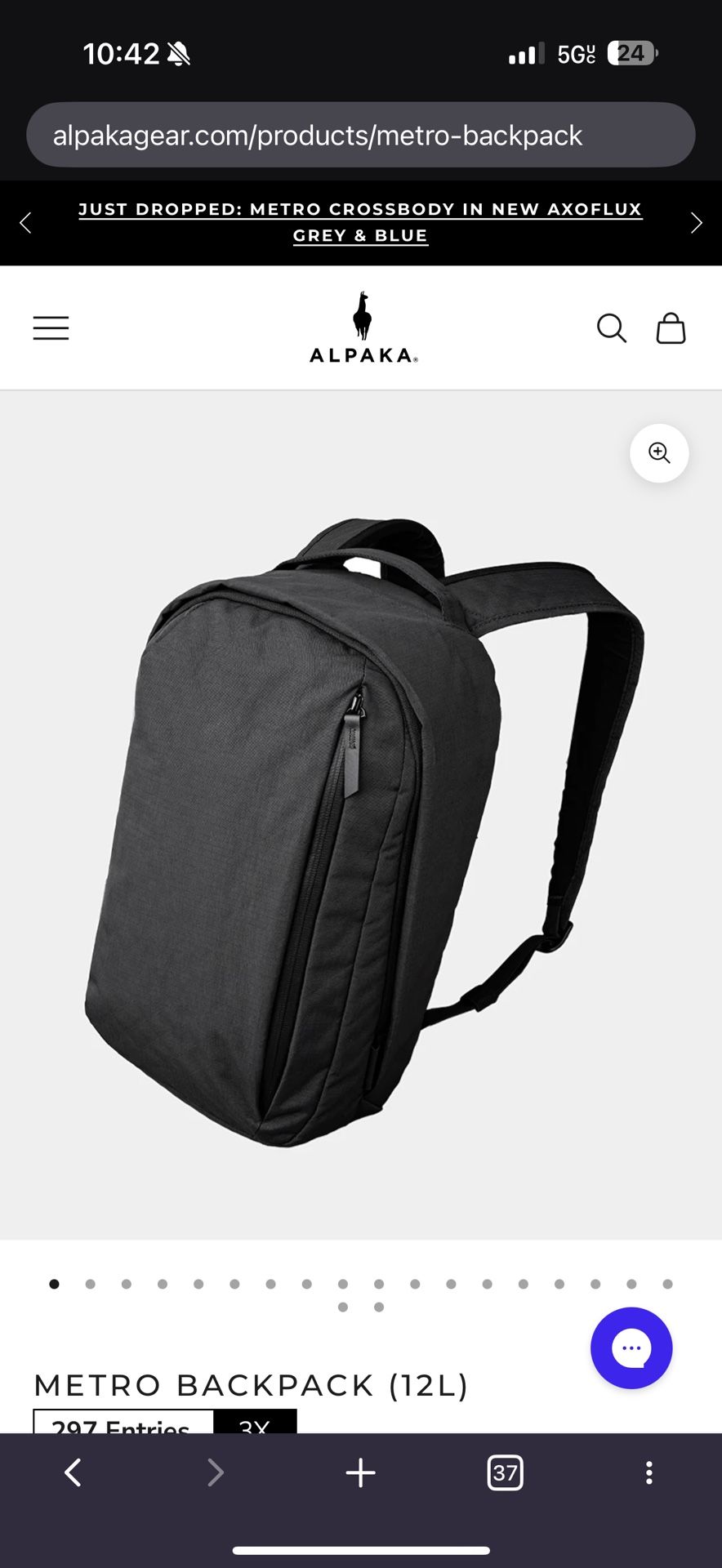 ALPAKA METRO BACKPACK (12L)