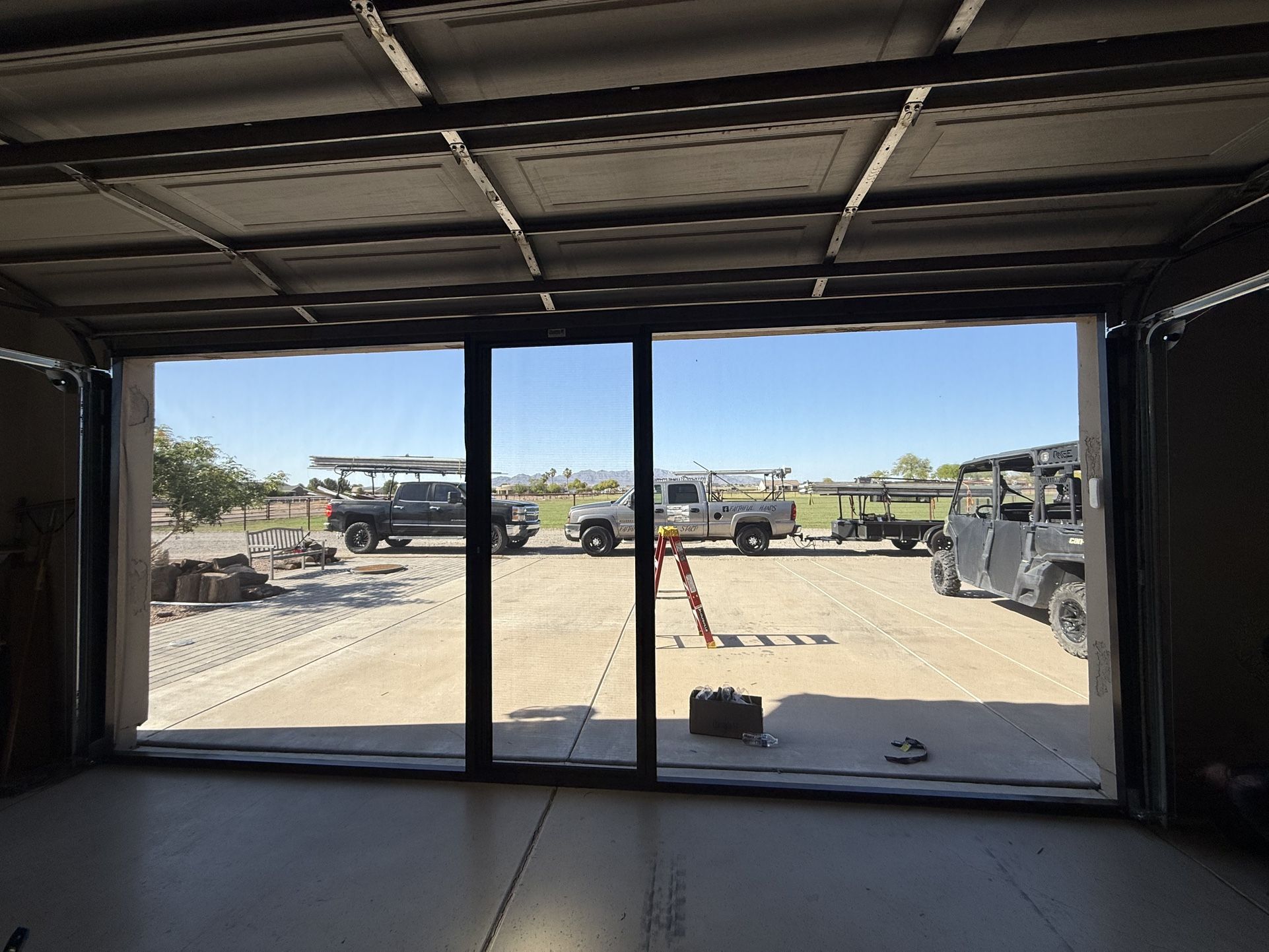 Garage Door Screen! Lifetime Screens