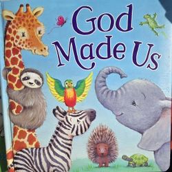 "God Made Us" boardbook, New