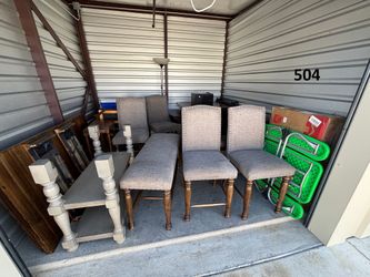 Auction Unit 504 7/5- Auto Parts, Chair, Dining Table/chair, Furniture, Lamp, Table, Vintage