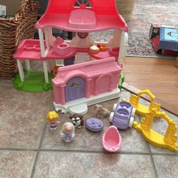 Little People Doll House With Accessories