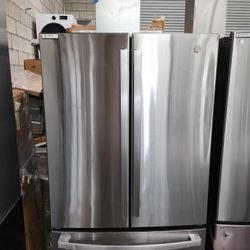 GE  Refrigerator French Door Internal Water And Icemaker  New Stainless Steel 