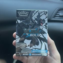 Pokemon Black bolt booster bundle