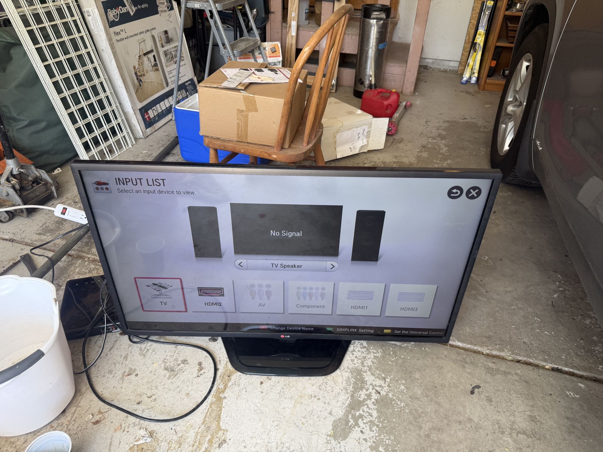 42 Inch LG TV With Remote