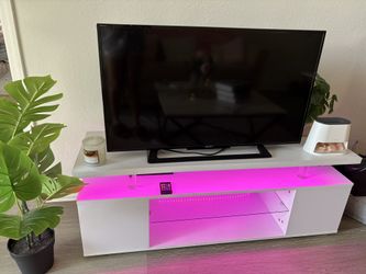 LED Light Up TV Stand