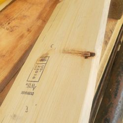Madera !! 1x6 Pine 9.5 Feet Long