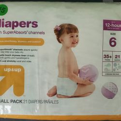 Size 6 Diapers Only $5