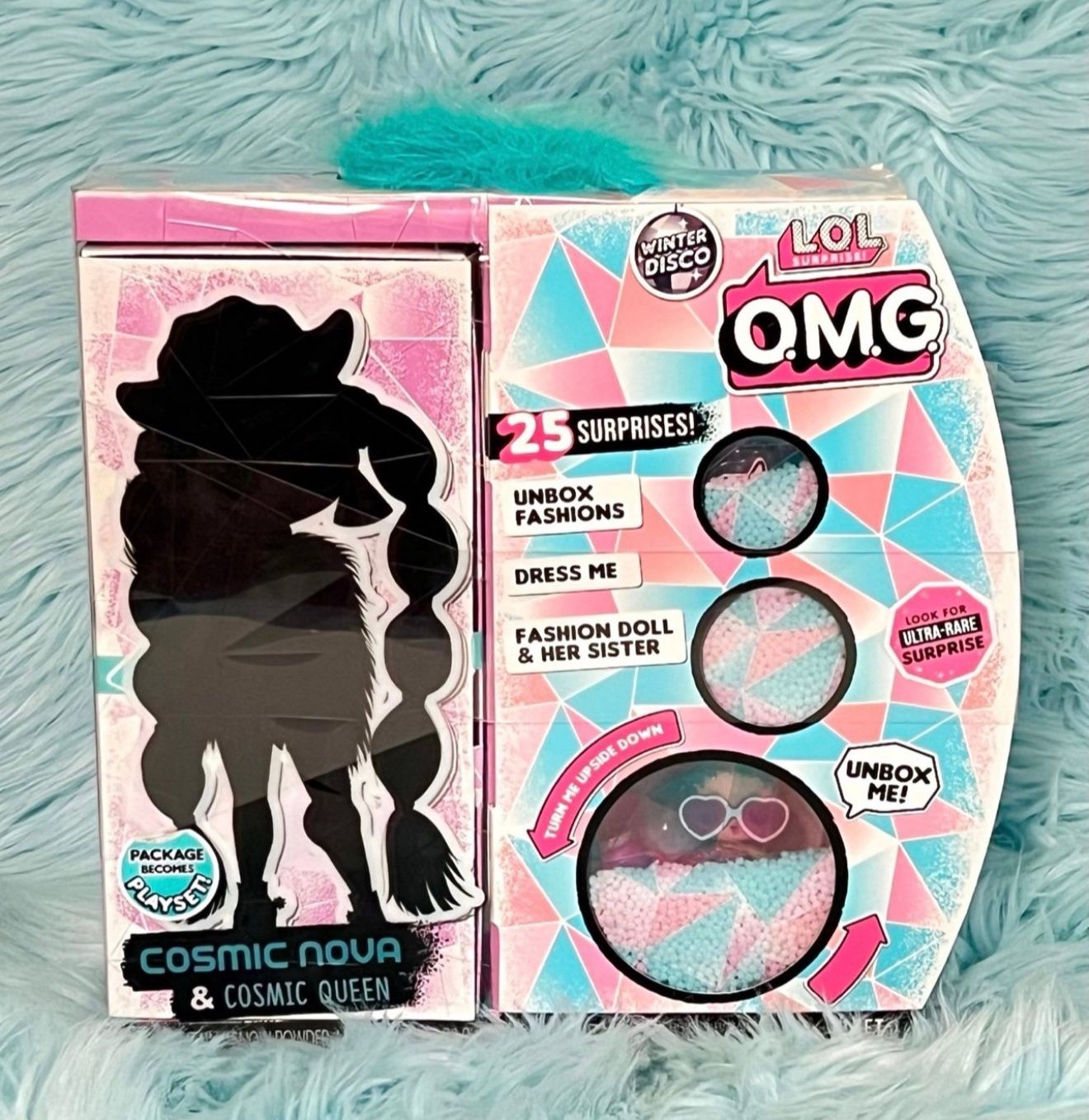 LOL OMG Surprise Winter Disco Cosmic Nova & Cosmic Queen – New Sealed Box