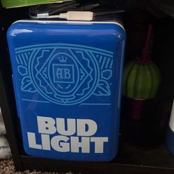 Bud Light Mini Fridge 