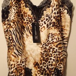Sexy animal print cami