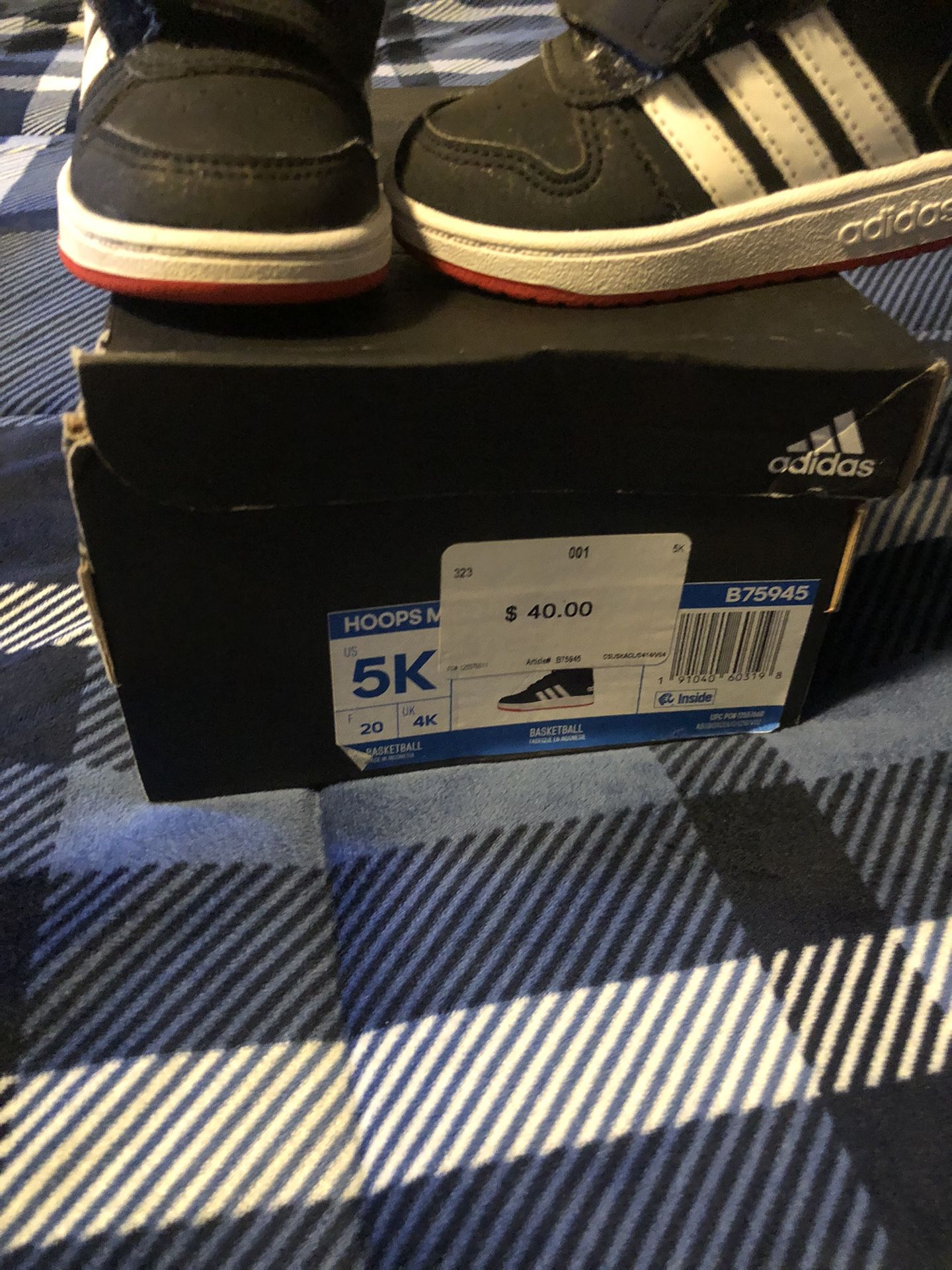 Adidas Toddler Size 5 Shoes