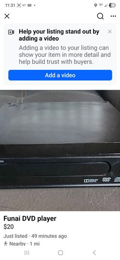 Funai DVD player