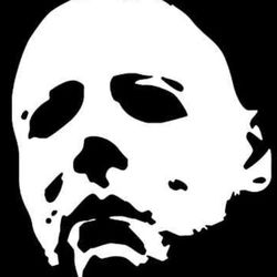 Halloween Vinyl Mask Decals