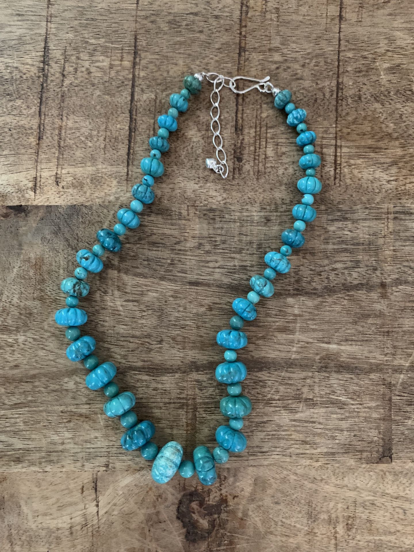Turquoise & Sterling Silver Necklace 