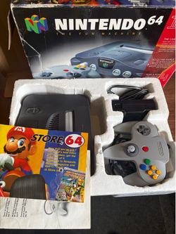 Nintendo 64 with Original box