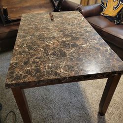 Faux Marble/Granite Table