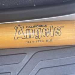 Mini 1990 California Angels Souvenir Bat