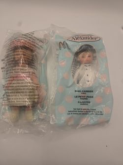 2003 McDonald’s Madame Alexander dolls sealed pair.