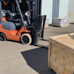 Forklift operator