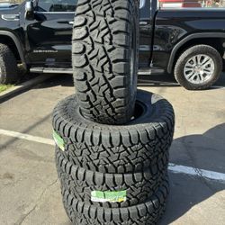 35/12.50R17LT Rough Terrain Tires Set Of 4 Brand New