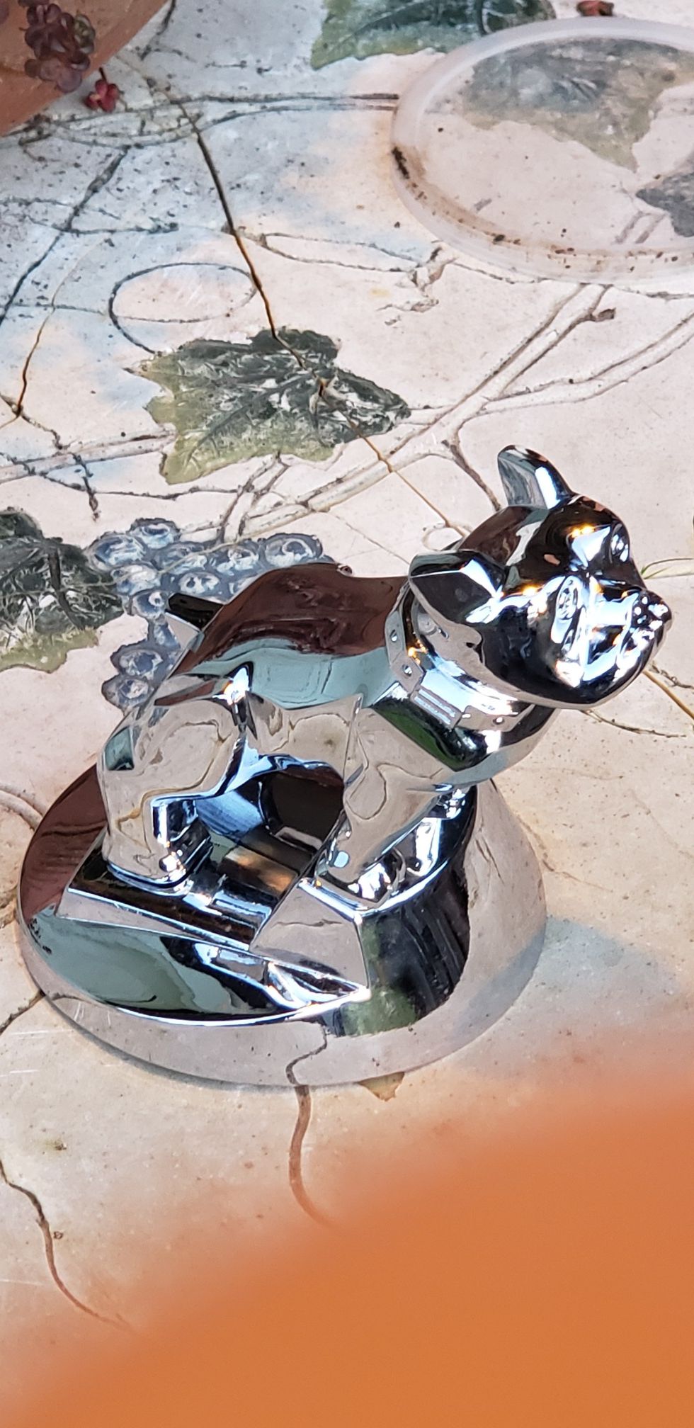 Mack truck Bulldog hood ornament; NEVER USED