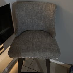Gray Barstool