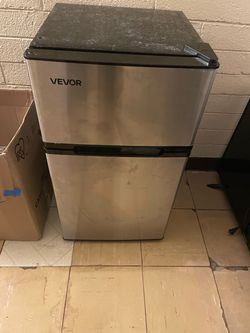 VEVOR Mini Fridge with Separate Freezer