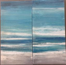 Coastal frame 2 Panel 30 x 15