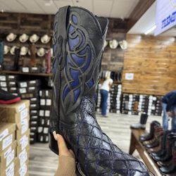 piraruco black/blue boot 