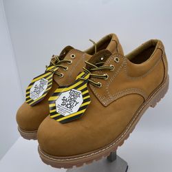 Steel Toe Leather Upper Men’s Work Oxford  Work Shoes 