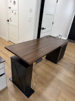 Modern Dark Walnut Coffee Table with Storage – Oval Fluted Living Room Table