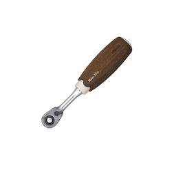 VESSEL HRH2W Wood-Campo Ratchet Handle